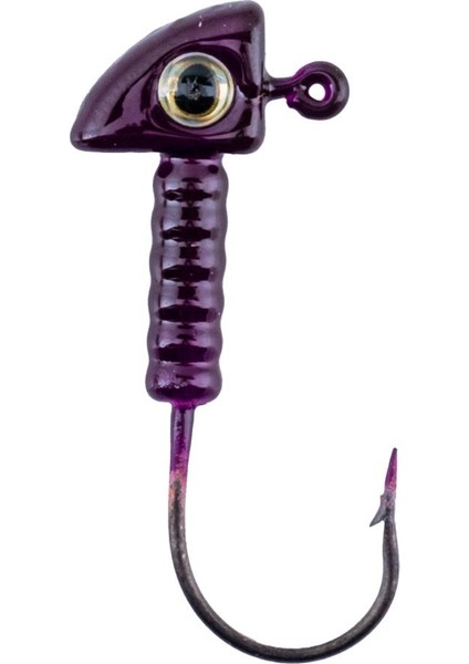 Jighead - Zoka - Kurşunlu Olta Iğnesi - (Xh-A 06) - Mor - 8 Gr - 10 Adet fiyatları