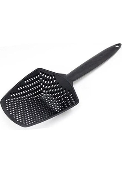 Buffer® Isıya Dayanıklı Plastik Süzgeçli Kızartma ve Sebze Haşlama Kepçesi
