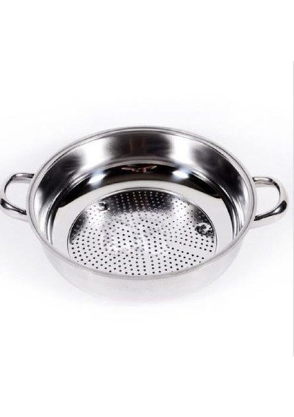 Paslanmaz Kulplu Makarna Süzgeci (25CM) FMA010268 fiyatları