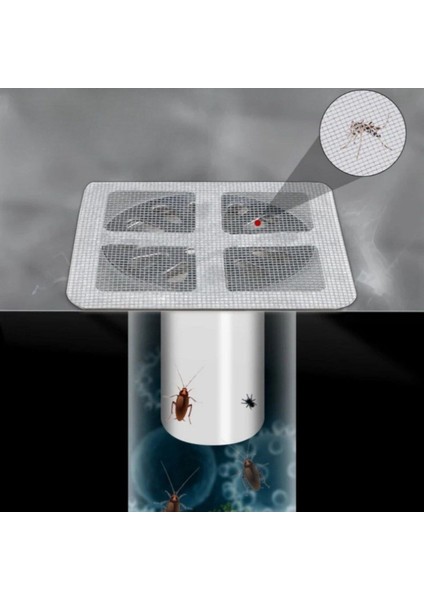 ® 10'lu Banyo ve Mıutfak Lavabo Koku Önleyici ve Haşere Böcek Önleyici Gider Filtresi fırsatları