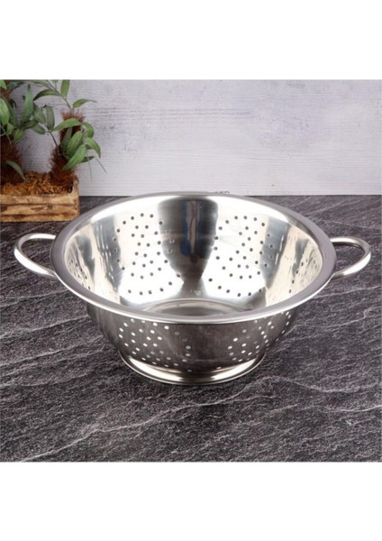 Çelik Makarna Süzgeci 28 cm