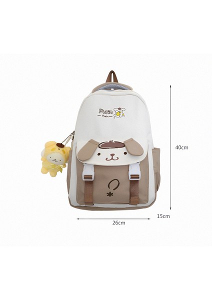 Sanrio Kuromi My Melody Pompompurin Cinnamoroll Peluş Ayıcıklı Okul Çantası fiyatları