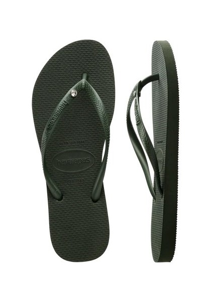 Terlik Slim Crystal Sw Iı Olive Green fırsatları