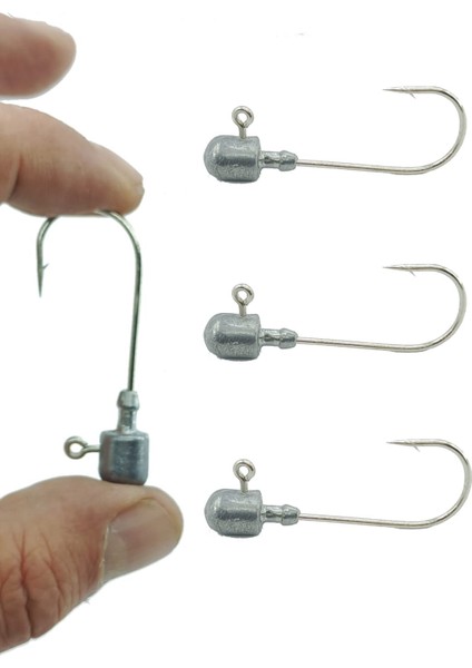 Sea- Bass Big Jighead 5/ 0 No 8, 5gr 3 Lü Paket