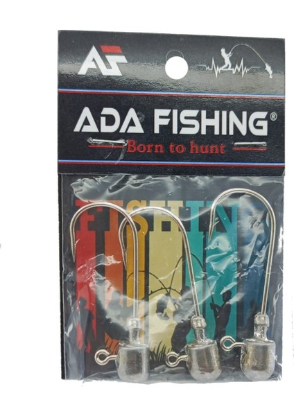 Sea- Bass Big Jighead 5/ 0 No 8, 5gr 3 Lü Paket modelleri
