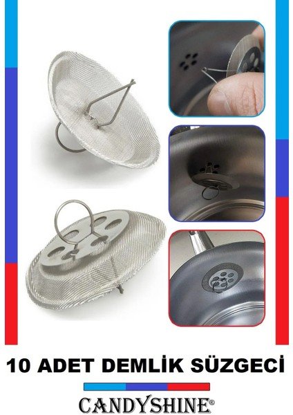 Çaydanlık Içi Süzgeç Demlik Içi Çay Süzgeçi Çay Demliği Süzgeci Paslanmaz Süzgeç