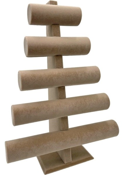 Beşli Bileklik ve Saat Standı, Şık ve Kullanışlı Dekoratif Saklama Çözümü