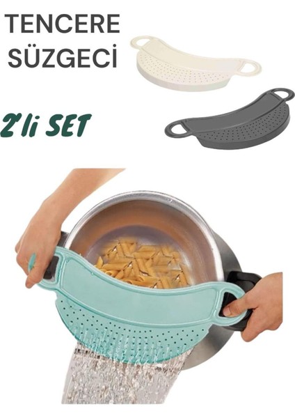 Tencere Süzgeci - 2li Set