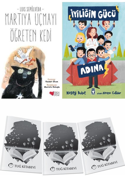 Martıya Uçmayı Öğreten Kedi ve Iyiliğin Gücü Adına + Hediyeli