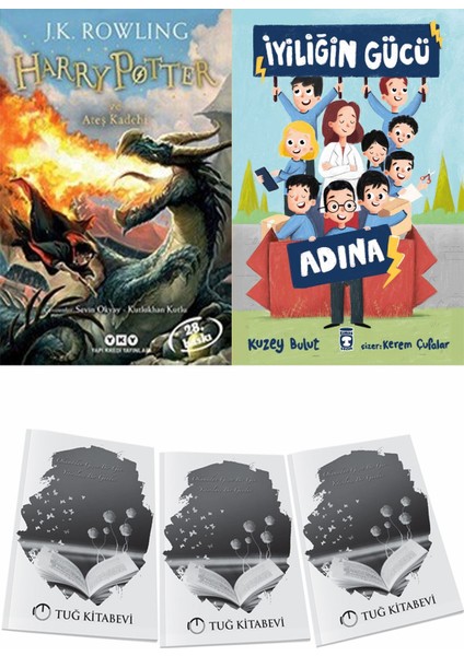Harry Potter ve Ateş Kadehi ve Iyiliğin Gücü Adına + Hediyeli