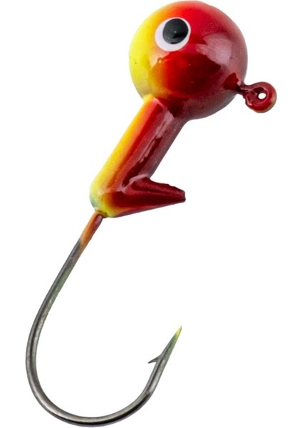 Jighead - Zoka - Kurşunlu Olta Iğnesi - (Xh-A 02) - Sarı Kır. - 21 Gr - 10 Adet fırsatları