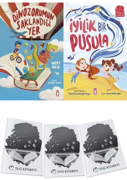 Dinozorumun Saklandığı Yer ve Iyilik Bir Pusula + Hediyeli