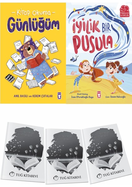 Kitap Okuma Günlüğüm ve Iyilik Bir Pusula + Hediyeli