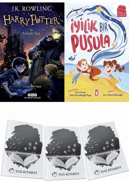 Harry Potter ve Felsefe Taşı ve Iyilik Bir Pusula + Hediyeli