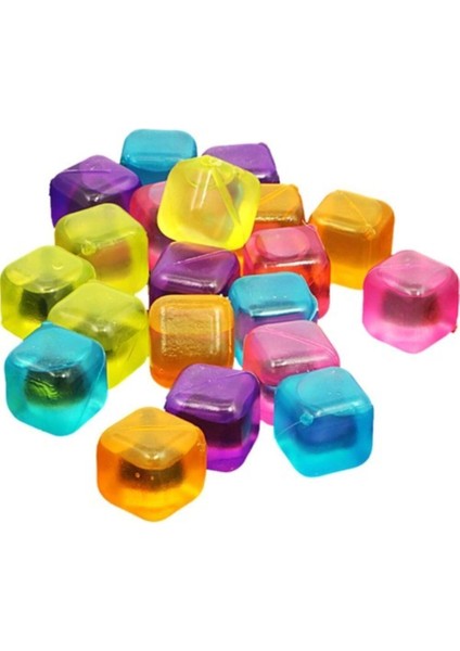 Serinletici ve Rengarenk Buz Küpleri 20 Adet