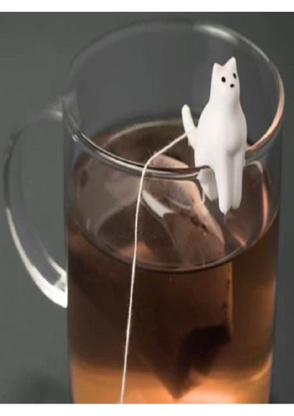 Cat Tea Bag Holders Poşet Çay Tutucu modelleri