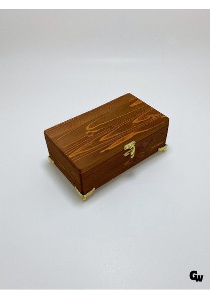 Doğal Ahşap Takı Kutusu Ahşap Saklama Kutusu(Beyaz ÇAM)(CEVİZ)(BOY:20CM EN:12CM Yük:8cm) fiyatları