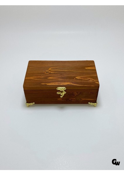 Doğal Ahşap Takı Kutusu Ahşap Saklama Kutusu(Beyaz ÇAM)(CEVİZ)(BOY:20CM EN:12CM Yük:8cm) fırsatları