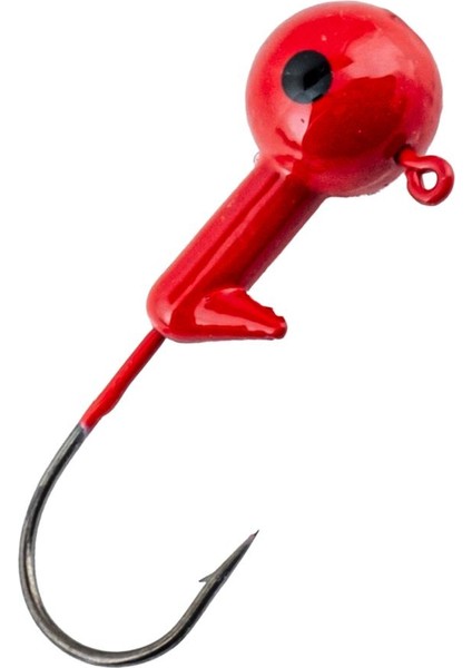 Jighead - Zoka - Kurşunlu Olta Iğnesi - (Xh-A 02) - Kırmızı - 21 Gr - 5 Adet fırsatları