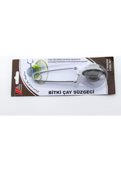 Paslanmaz Bitki Çayı Demleme Süzgeci