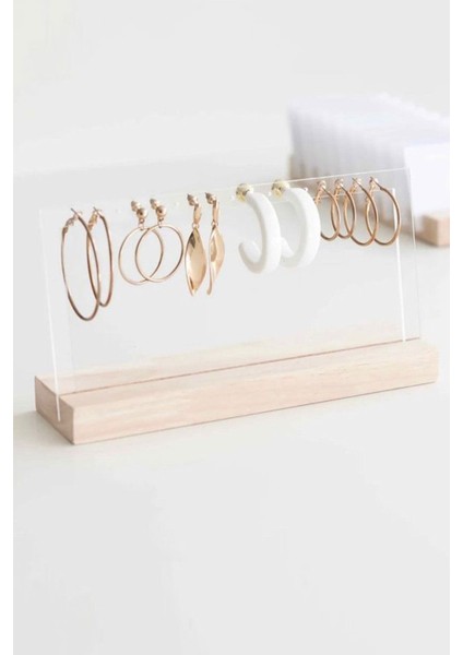 Gri Takı Organizeri ve Standı, Şık ve Pratik Saklama Çözümü