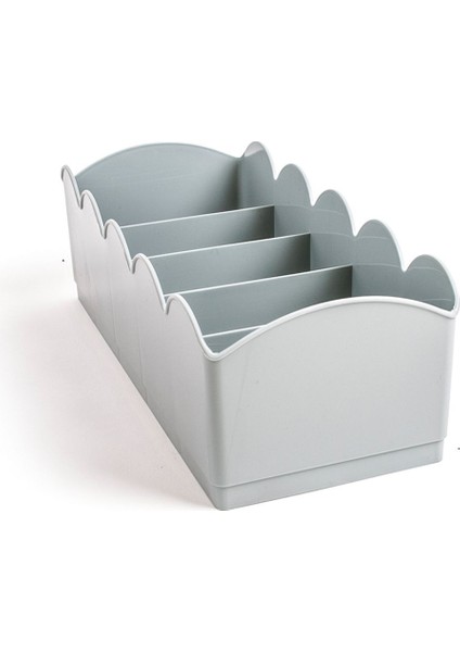 Gri Çok Gözlü Takı ve Çorap Düzenleyici Seti, Çekmece Içi Organizatör