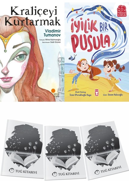 Kraliçeyi Kurtarmak ve Iyilik Bir Pusula + Hediyeli