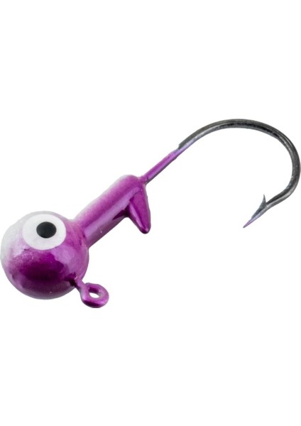 Jighead - Zoka - Kurşunlu Olta Iğnesi - (Xh-A 02) - Mor Beyaz - 6 Gr - 5 Adet fiyatları
