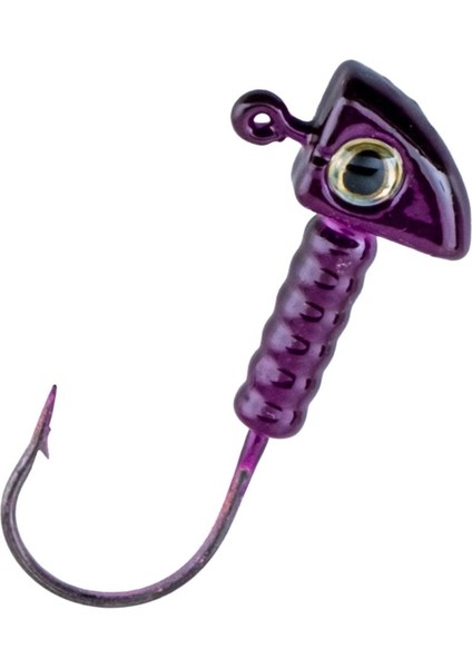 Jighead - Zoka - Kurşunlu Olta Iğnesi - (Xh-A 06) - Mor - 6 Gr - 5 Adet fırsatları