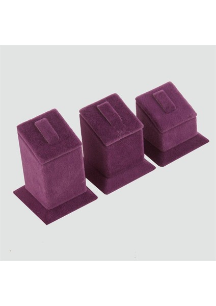 Mor Üçlü Yüzüklük Seti, Şık ve Kullanışlı Saklama Çözümü