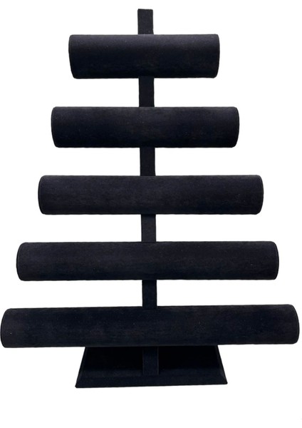 Yerli Süet Kumaş Çok Katmanlı Bileklik ve Saat Sergileme Standı 45/34 cm fiyatları