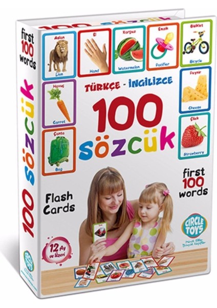 Ilk 100 Sözcük - Türkçe & Ingilizce Flash Kartlar fiyatları