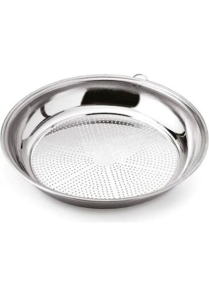 Üzüm Çelik Süzek Süzgeç No4 34CM
