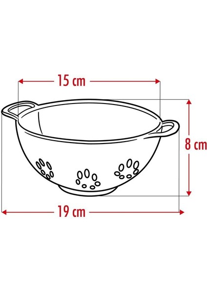 Akrilik Aquamarin Mini Pirinç Süzgeçi & Bakliyat Süzgeçi (3 Su Bardağı Ölçülü) fırsatları