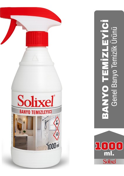 Ultra Güçlü Banyo ve Fayans Derz Temizleyici Kokulu 1000 ml