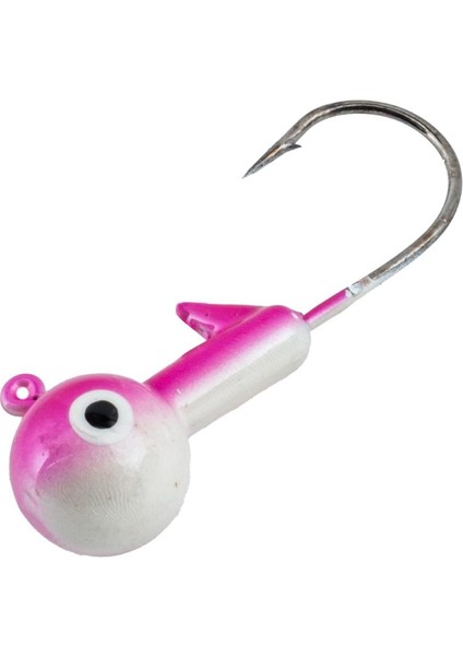 Jighead - Zoka - Kurşunlu Olta Iğnesi - (Xh-A 02) - Pembe Beyaz - 21 Gr - 5 Adet fiyatları
