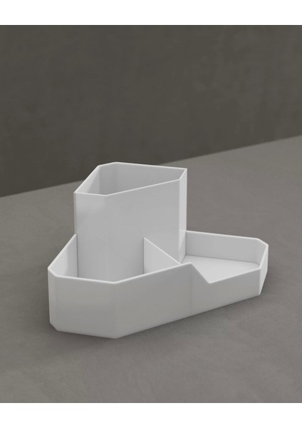 Üç Bölmeli Şık Makyaj ve Kozmetik Düzenleyici Organizer indirimleri