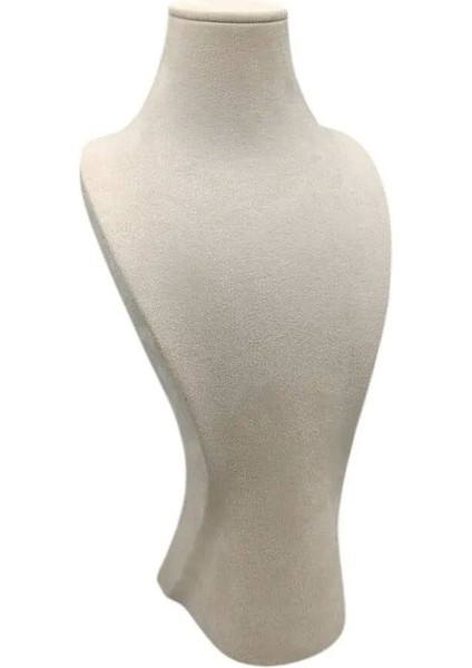 Yerli Üretim Sardunya Kumaş Kolye Sergileme Mankeni, 38CM Boy fırsatları