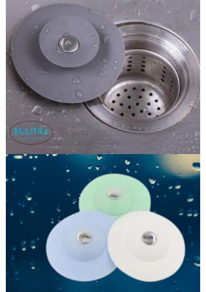 Lavabo Küvet Tıkacı 3 Adet Mutfak Banyo Gider Tıpası Kapağı Tıkaç Süzgeç fırsatları