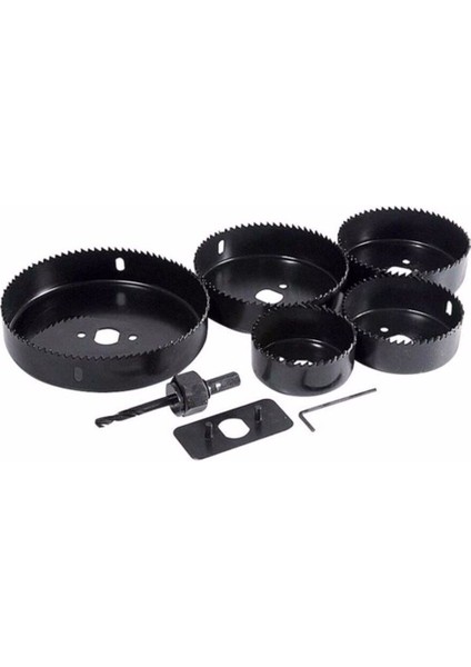 8 Parça Panç Seti Ağaç ve Alçıpan Tavan Kesme Uçları fırsatları