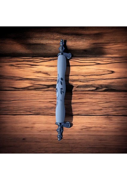 128MM (12.8cm) Ölçüsünde Zeytindalı Kulp Mobilya Mutfak Çekmece Kapak Kulbu Polimer Alaşım Beyaz Renk modelleri