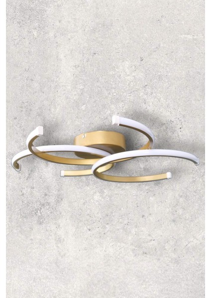 Noris Modern Tasarım Eskitme Renk Salon Mutfak Hol Beyaz LED 3 Lü Avize fiyatları