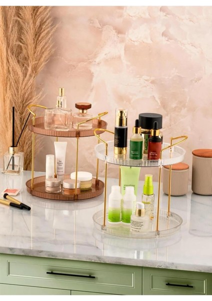 Beyaz Çok Amaçlı Makyaj ve Kozmetik Organizer, Düzenleyici ve Sunum Tepsisi fiyatları