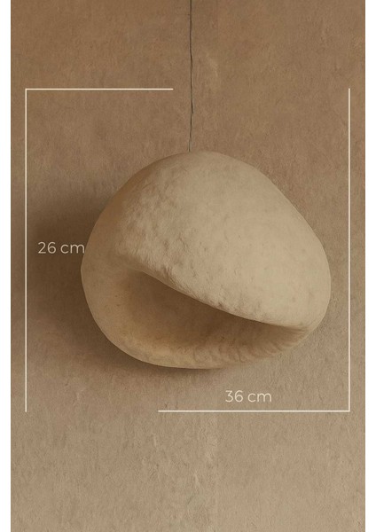 Stone Mushroom Avize 35 cm fiyatları