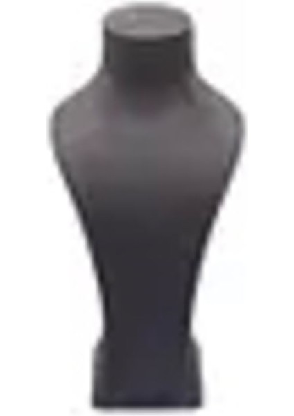 Lüx 28CM Sardunya Kumaş Takı Sergileme Mankeni Füme Renk fiyatları