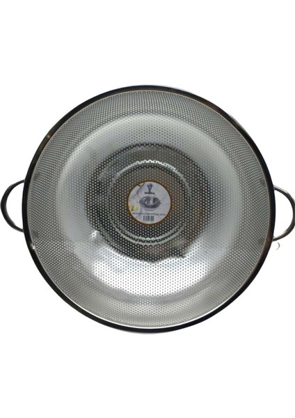 Metal Kulplu Çelik Tel Sepet Süzgeç 32CM (4396)