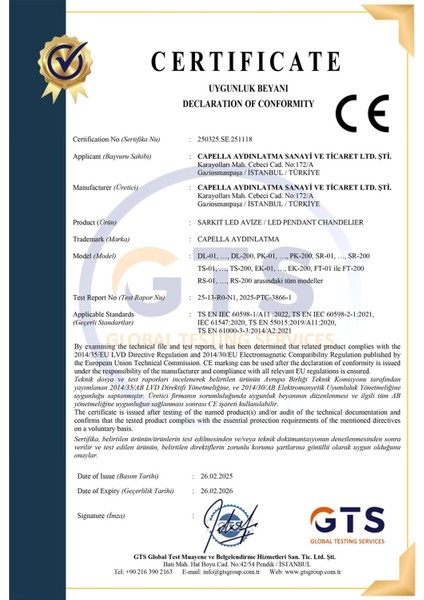 Layla Kumandalı 3 Renk Işık Özellikli Dimmerli Modern Kaplama Sarkıt LED Avize Salon Mutfak Avize