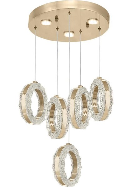 1105-4 1 5li Sarkıt LED Avize