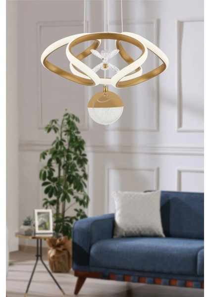 LED Avize 3 Renk Küçük Dron Toplu Eskitme (Salon,mutfak,yatak Odası,koridor)