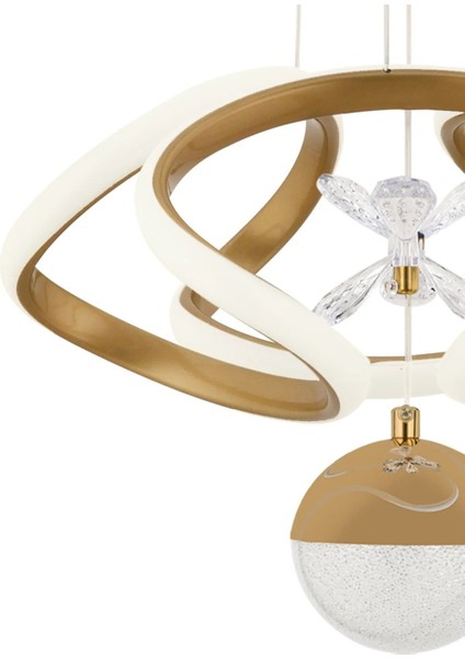 LED Avize 3 Renk Küçük Dron Toplu Eskitme (Salon,mutfak,yatak Odası,koridor)